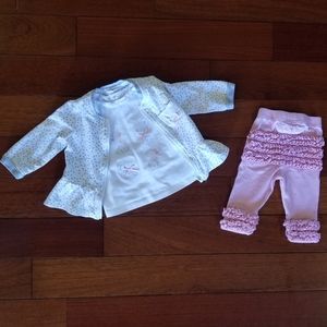 ADORABLE Spring Outfit, Mayoral & Rufflebutts